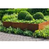 FoxyS cortenovy kvetinac CUBE CA 012