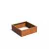 Cube cortenovy zahon 1200x1200x400 FoxyS