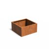 Cube cortenovy zahon 1200x1200x600 FoxyS