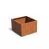 Cube cortenovy zahon 1200x1200x800 FoxyS