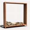 Cortenovy drevnik Woody 1800x400x1800