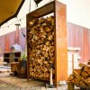 Woody corten drziak na drevo FoxySteel