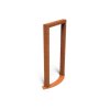 Tree grids and protection Corten steel 545 x 160 x 850 mm