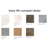 Vzory HPL compact dosky