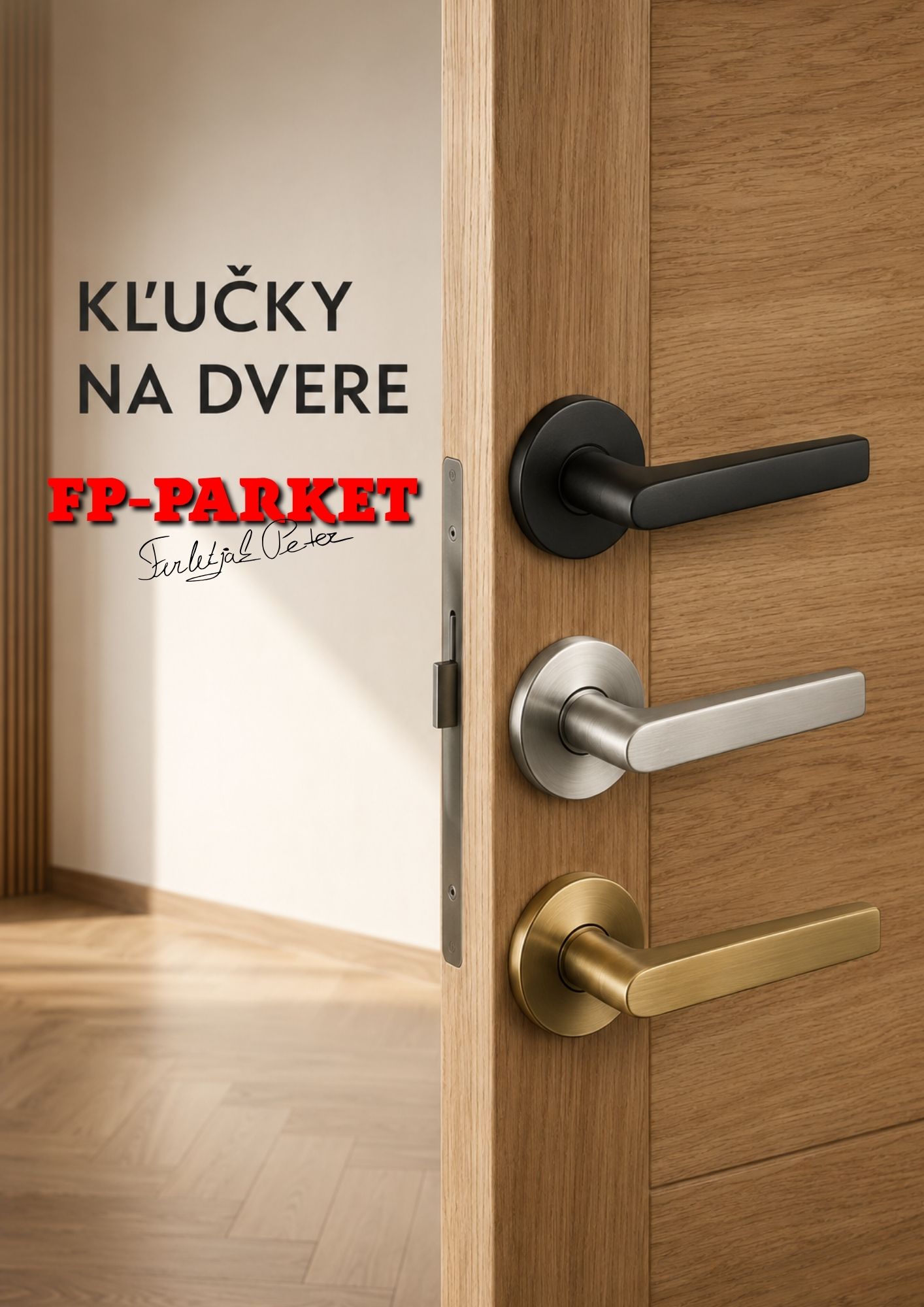Kľučky na dvere, ktoré dotvoria každý interiér