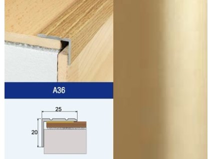 EFFECTOR A36 SCHOD 25X20 ZLATO 2,7 M
