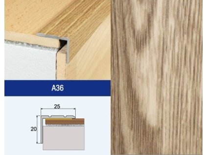 EFFECTOR A36 SCHOD 25X20 DUB ANTICKY 2,7 M