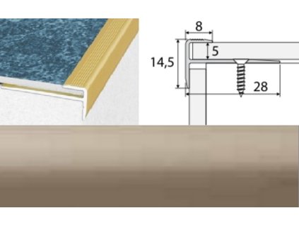 EFFECTOR C24 SCHOD F 14,5X 8 CHAMPAGNE