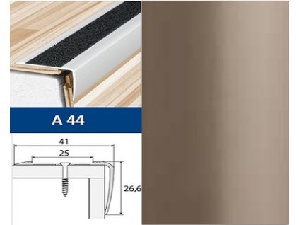 #EFFECTOR A44 SCHOD 41X26,6 CHAMPAGNE 2,7 M