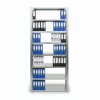 FP SYSTEMS – Archivní regál na šanony, 3028x900x320 mm, 8 polic, základní, pozink