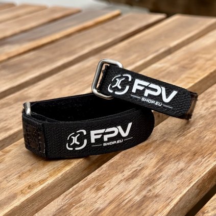 FPVshop Battery strap - protiskluzový nylonový popruh na baterie (Varianta 20x250mm)