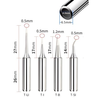 Náhradní hrot 900M pro pájecí pera - typ Mastication (Varianta T-B)