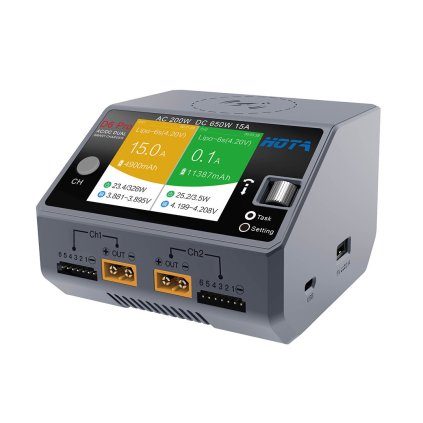 D6 Pro Smart Charger (HOTA) - 2x100/325W