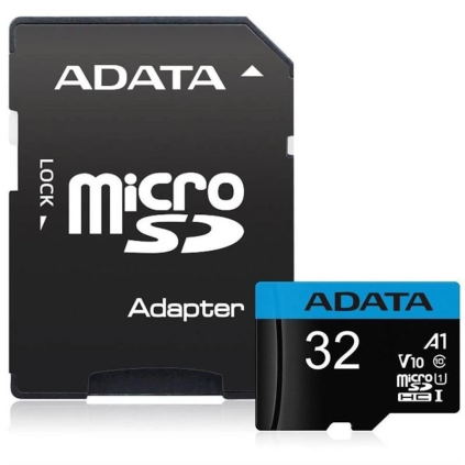 Micro SD Card 32GB ADATA 1 prcssd