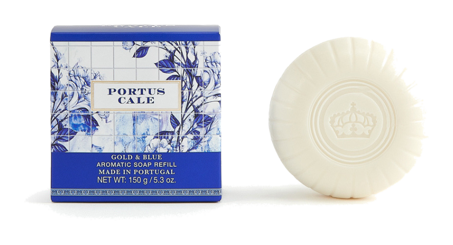 Portus Cale Gold & Blue, tuhé mýdlo 150 g