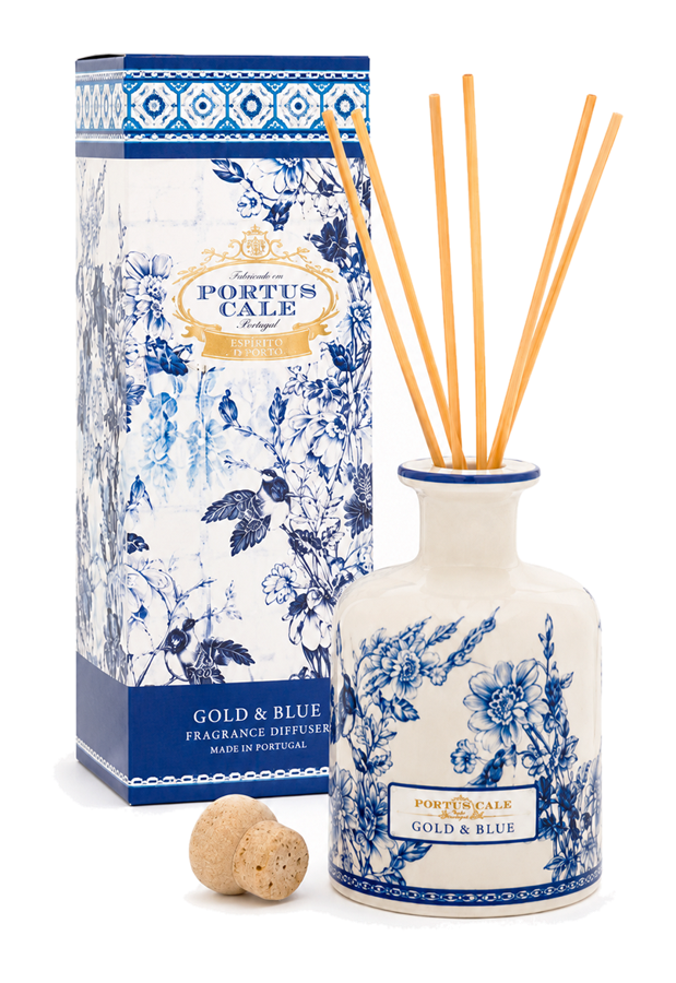 Portus Cale Gold & Blue, vonný difuzér 100 ml