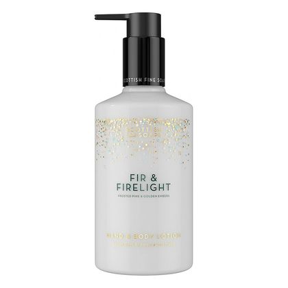 Fir & Firelight, mléko na ruce a tělo, 300 ml