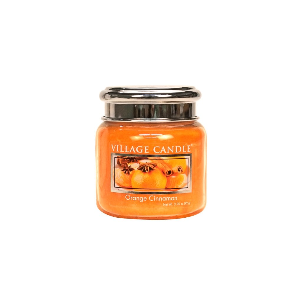 4030038 Vonná svíčka - Pomeranč a skořice