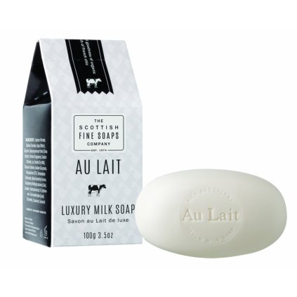 Scottish Fine Soaps Mýdlo - Au Lait - Čerstvé Mléko, 100g