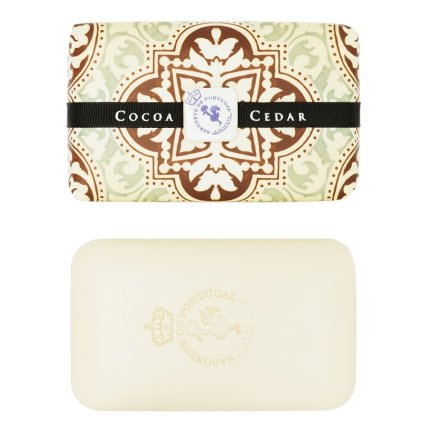 Tiles Cocoa Cedar  Tuhé mýdlo, 300 g