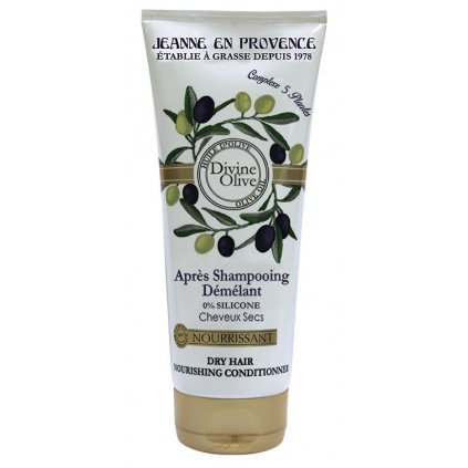 Jeanne en Provence Vyživující kondicionér na suché vlasy - Oliva, 200ml