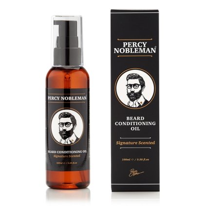 Pánský Vyživující olejový kondicionér na vousy - Percy Nobleman, 100ml