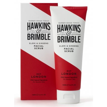 Elemi & Ginseng  Pánský pleťový peeling, 125 ml