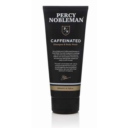 Percy Nobleman Pánský Kofeinový Šampón a Mycí gel, 200ml