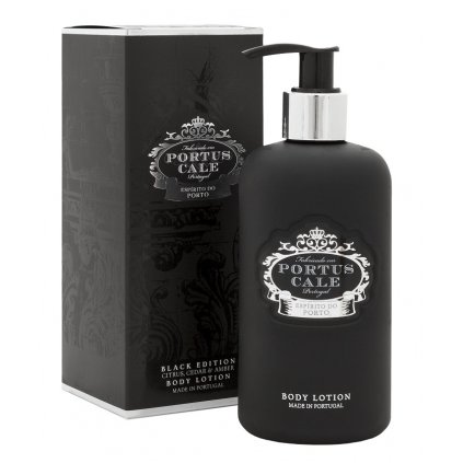 Castelbel Pánské tělové mléko - Black Edition - Citrusy a Cedrové Dřevo, 300ml