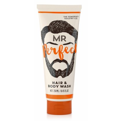 Mr. Perfect  Pánský mycí gel na tělo a vlasy, 250 ml