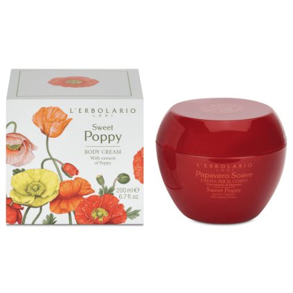 L´Erbolario Vyživující tělový krém - Vlčí mák 200ml