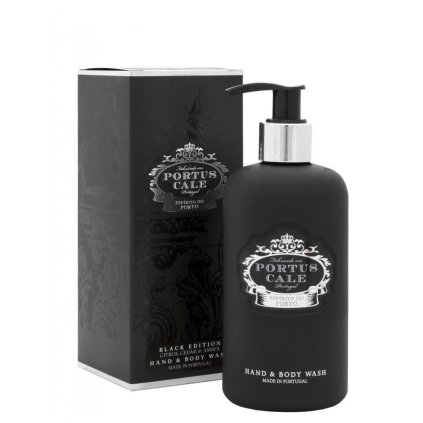 Portus Cale Black Edition  Pánský mycí gel na ruce a tělo, 300 ml