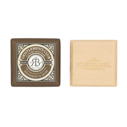 Castelbel Luxusní pánské mýdlo s obsahem 24k zlata - Máta a mech, 150g  Castelbel