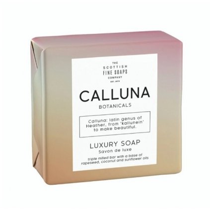 Scottish Fine Soaps Třikrát jemně mleté mýdlo - Calluna Botanicals, Vanilka a Růže, 100g  Scottish Fine Soaps