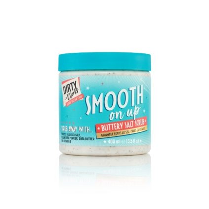 Dirty Works Krémový peeling - Smooth on up - Pemza a Mořská sůl, 400ml