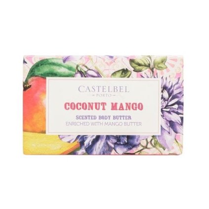Castelbel Hydratační tělové máslo - Kokos a Mango, 150g