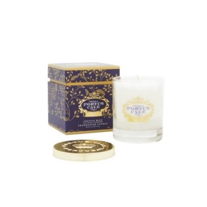 Castelbel Svíčka ve skle - Festive Blue CLEAR, 210g