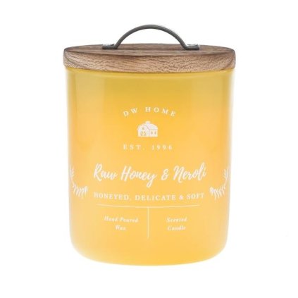 DW Home Vonná svíčka ve skle Raw Honey & Neroli 8,5oz