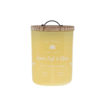 DW Home Vonná svíčka ve skle Lemon Zest & Citrus 3,8oz