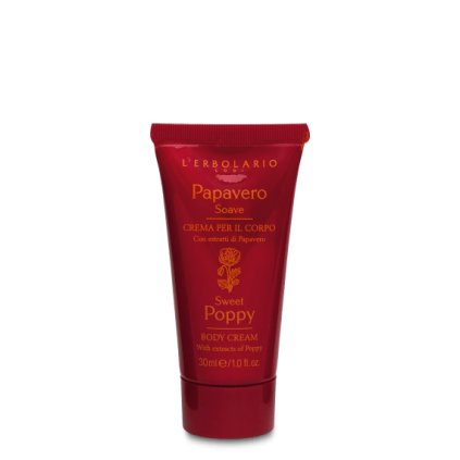 L´Erbolario Hydratační tělový krém cestovní balení - Vlčí mák, 30ml