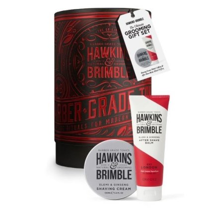 Hawkins & Brimble Pánská Dárková sada (Krém na holení + Balzám na holení)