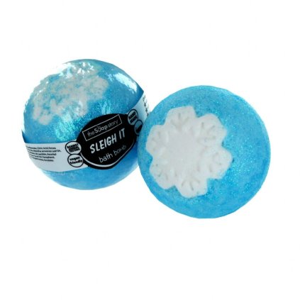 The Soap Story Vánoční šumivá bomba do koupele - Sleigh It, 120g