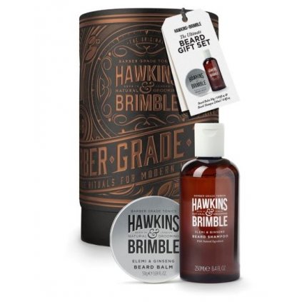 Hawkins & Brimble Pánská Dárková sada (Šampon na vousy + Balzám)