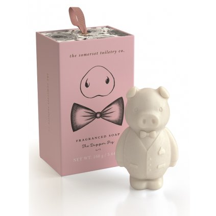 Somerset Toiletry Luxusní mýdlo v Dárkové krabičce - Prasátko, 150g