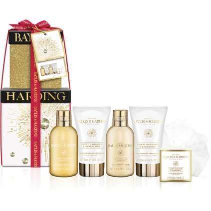 Baylis & Harding Sada péče o tělo - Sweet Mandarin & Grapefruit - 6ks