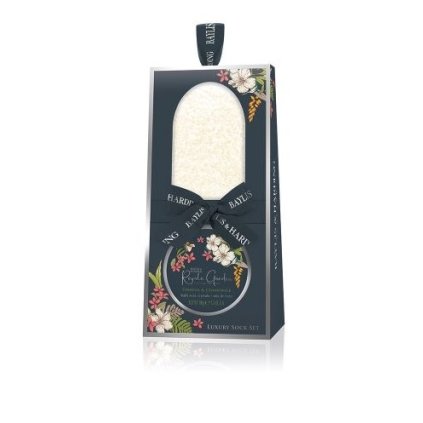 Baylis & Harding Dárková sada péče o nohy s ponožkami - Verbena & Chamomile - 2ks