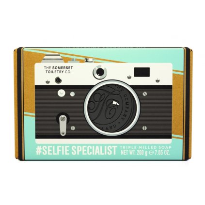 Somerset Toiletry Pánské tuhé retro mýdlo - Fotoaparát, 200g