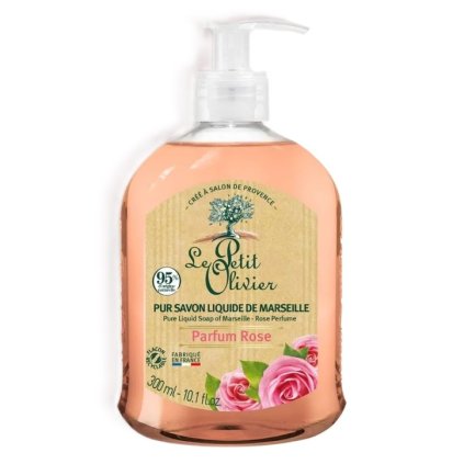 pur savon liquide de marseille rose packshot
