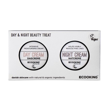 Ecooking Pečující duo (noční krém, denní krém), 2x15ml