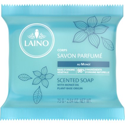 Laino Jemně mleté mýdlo - Monoi Tahiti, 75g